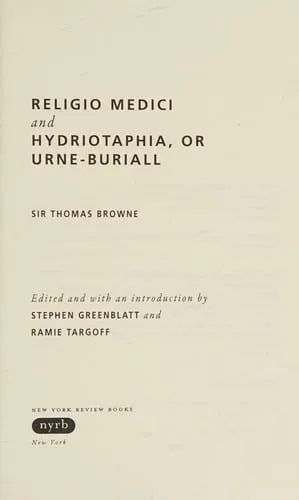 Cover of Religio Medici
